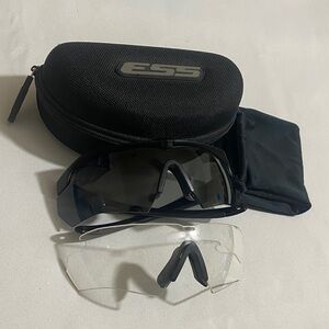 ESS Eyewear Sport Sunglasses and Clear Protective Replacement Lens